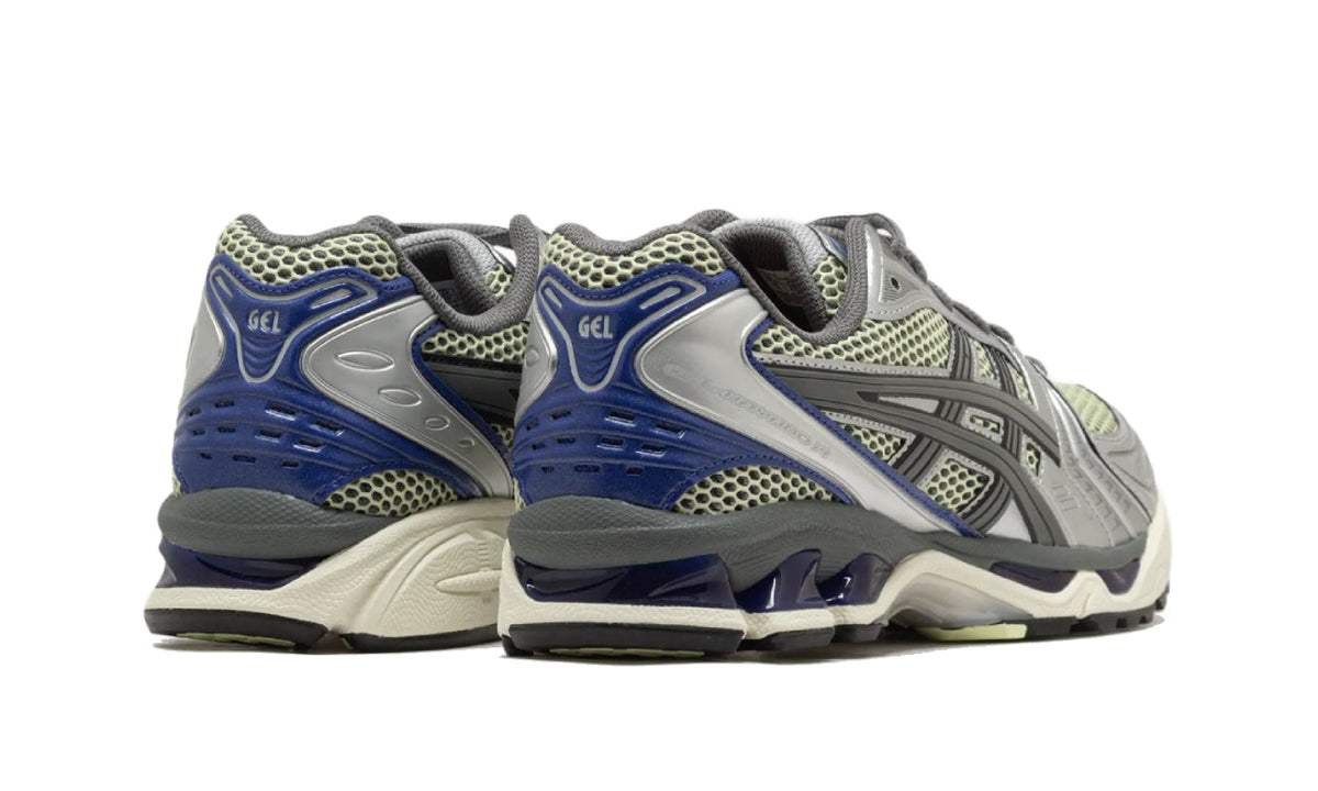ASICS Gel-Kayano 14 Soft Yellow Asics Blue
