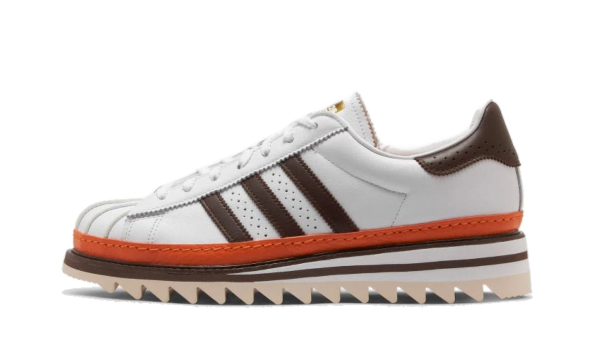 Adidas Superstar CLOT by Edison Chen White Coffee