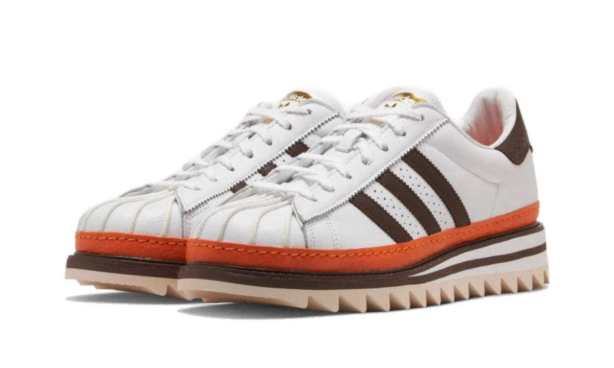 Adidas Superstar CLOT by Edison Chen White Coffee