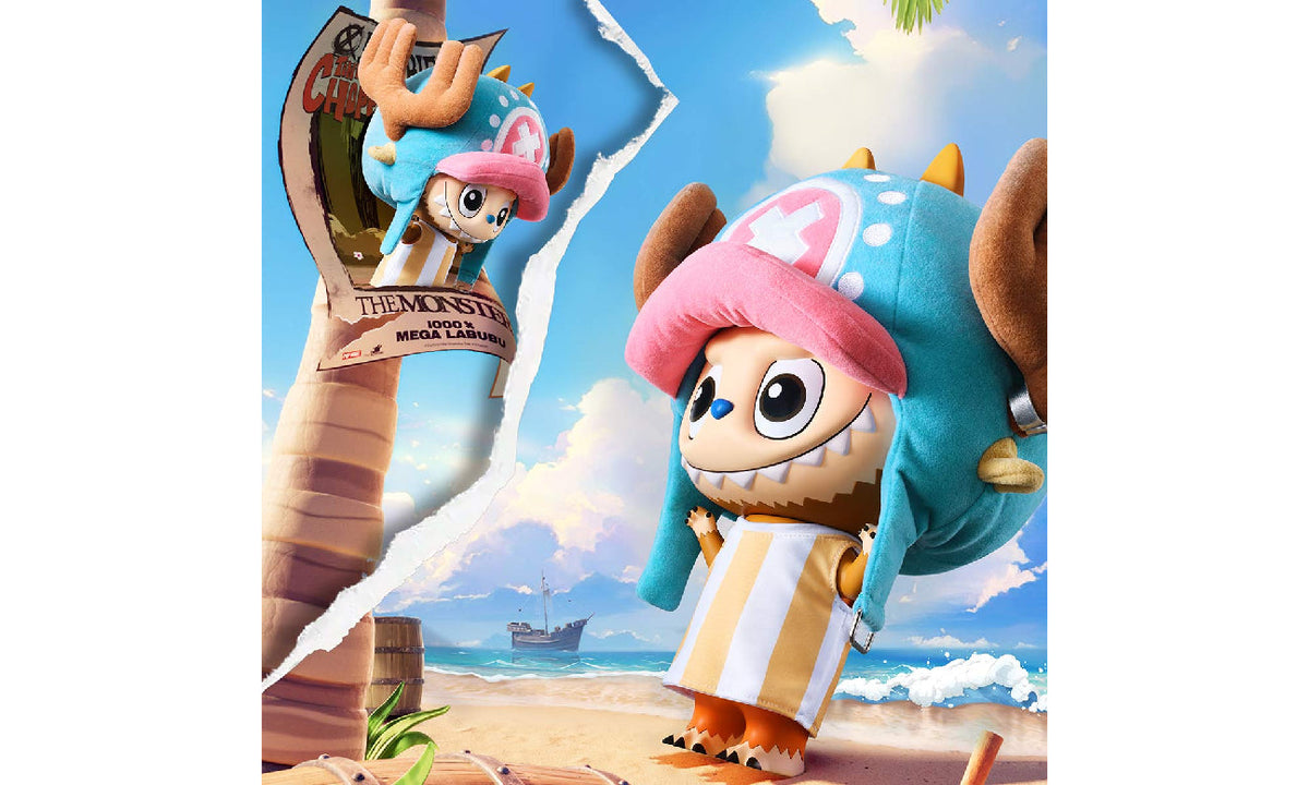 Pop Mart Labubu The Monsters x One Piece Mega Labubu Tonytony Chopper 400%/1000%