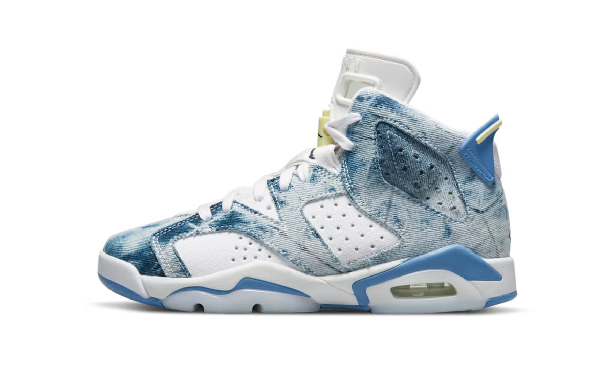 Air Jordan 6 Retro Washed Denim (2022) (GS)