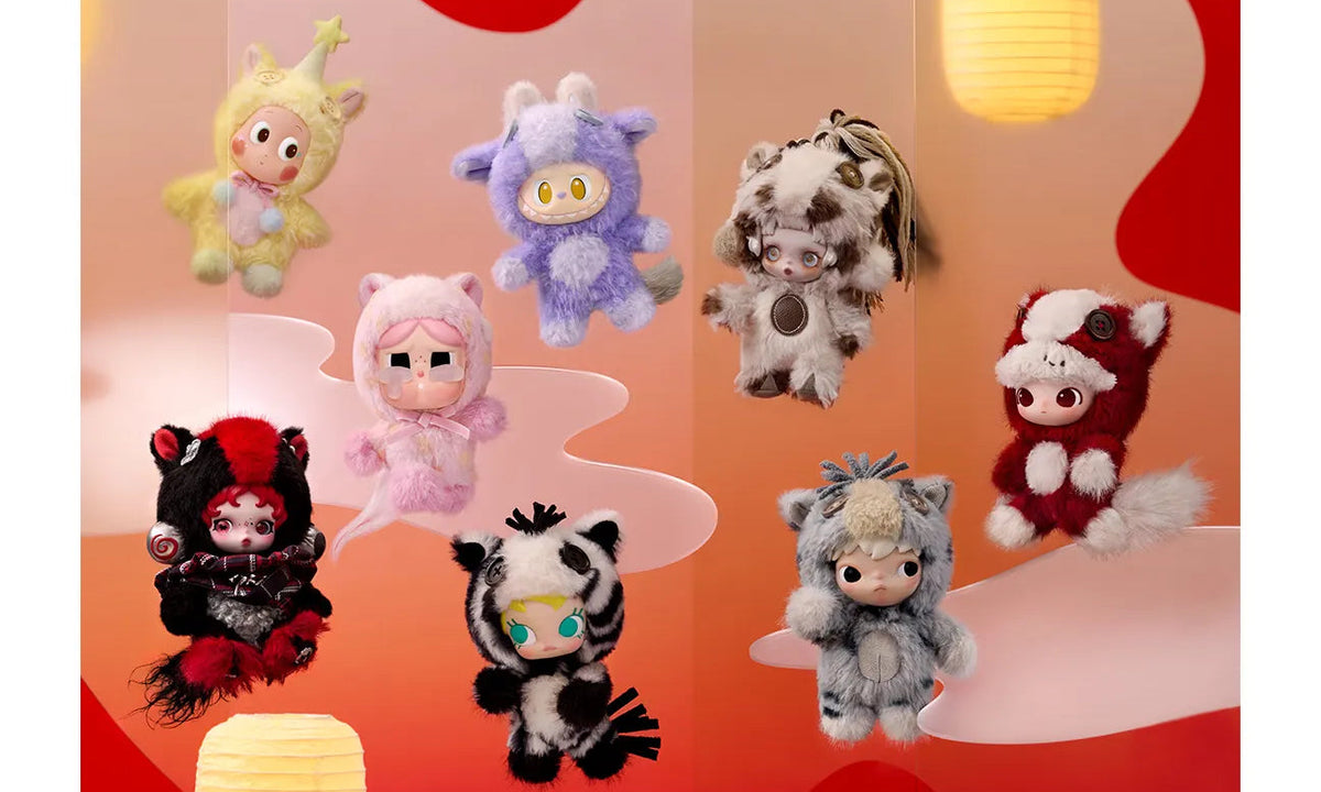 Pop Mart Have a Good Run Series Plush Pendant Sealed Case