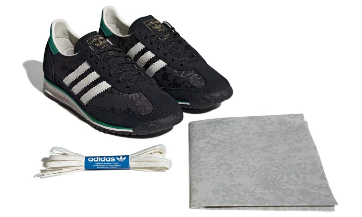 Adidas Originals x Liberty London SL 72 OG Core Black Bold Green