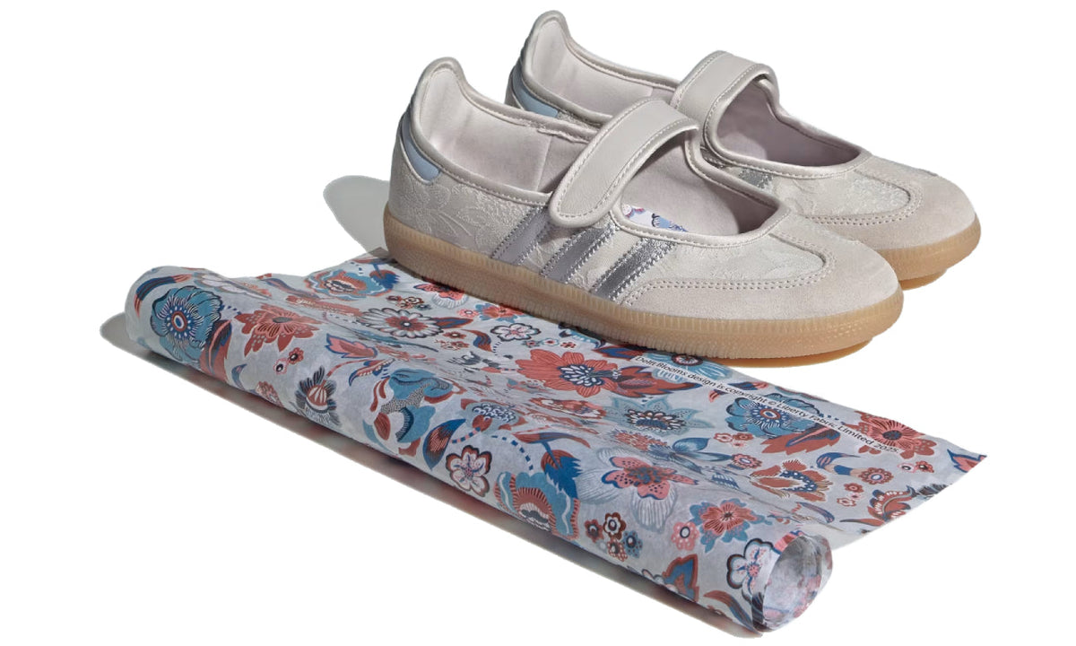 Adidas Samba Jane Liberty London Chalk Pearl Silver