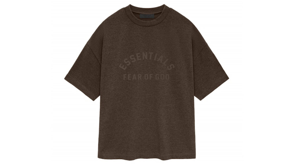 Fear of God Essentials Core Collection Heavy S/S Tee Heather Wood