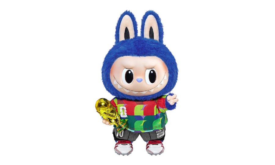 Pop Mart THE MONSTERS x FIFA SERIES Labubu Catch the Win Vinyl Plush Doll