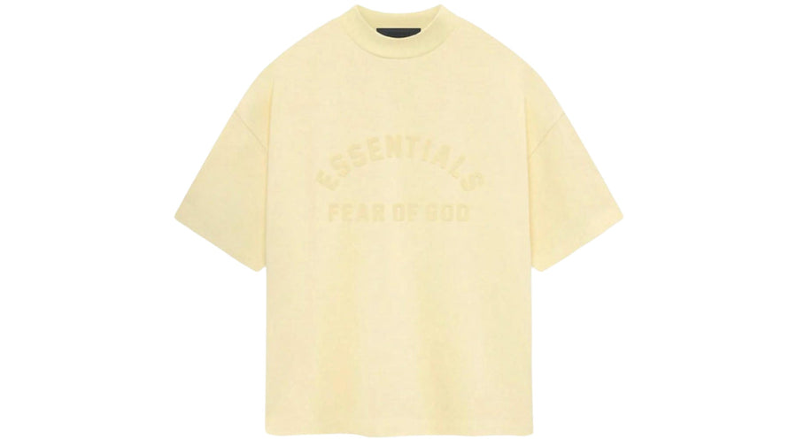 Fear of God Essentials Crewneck T-Shirt Garden Yellow
