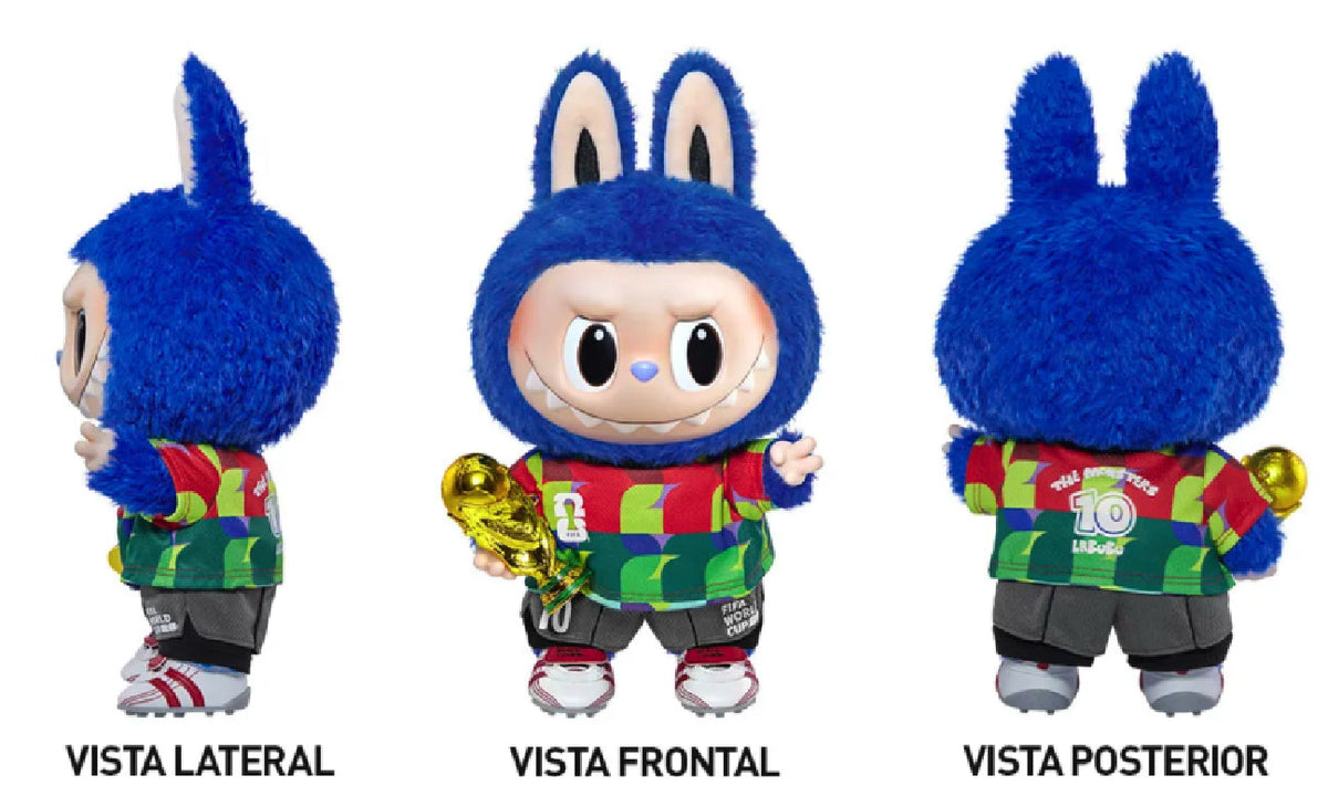 Pop Mart THE MONSTERS x FIFA SERIES Labubu Catch the Win Vinyl Plush Doll