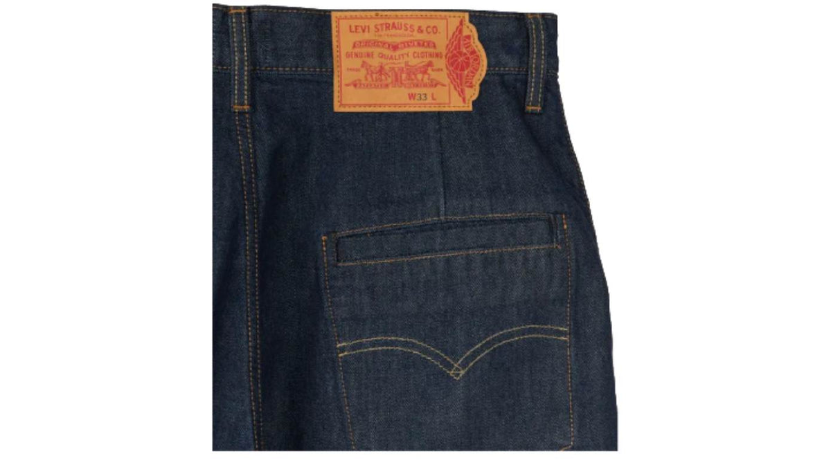 Levi's Vintage  Denim Baggy Shorts x Jordan - Azul marino