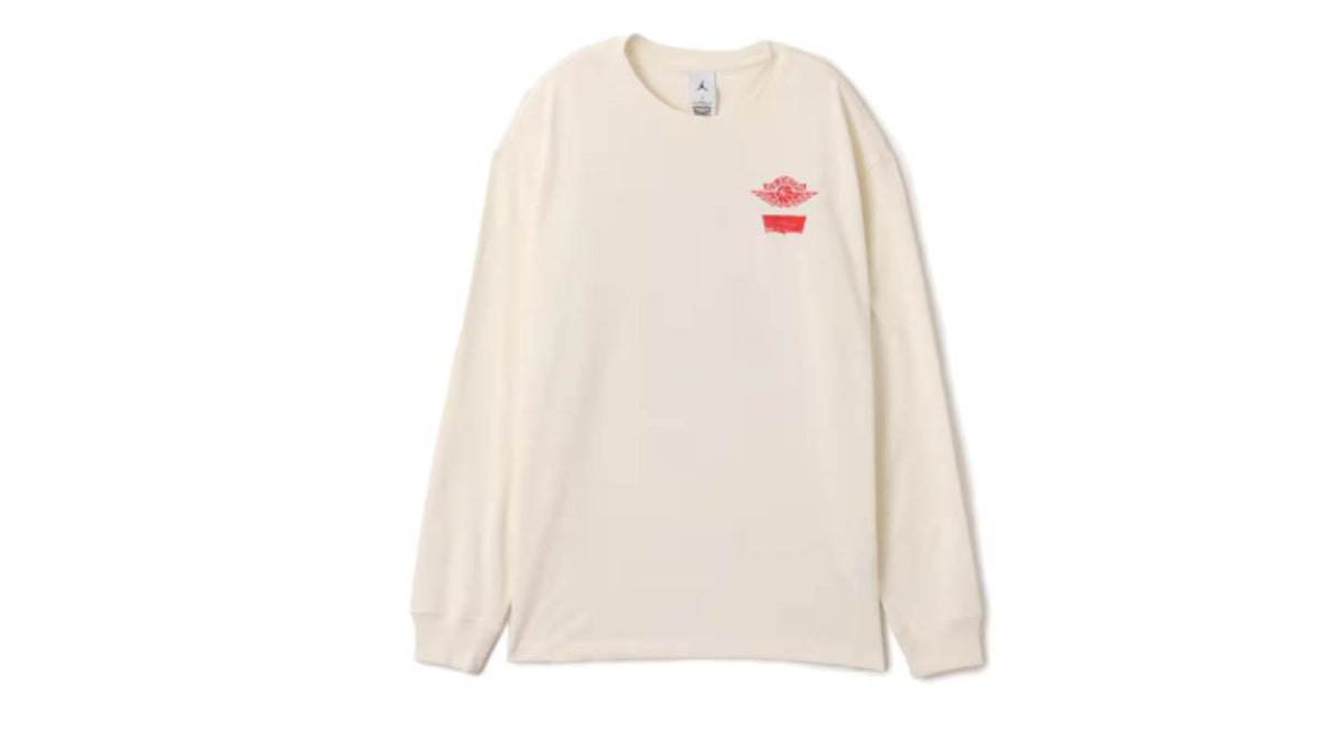 Jordan  Long Sleeve T-Shirt x Levi's® - Blanco roto