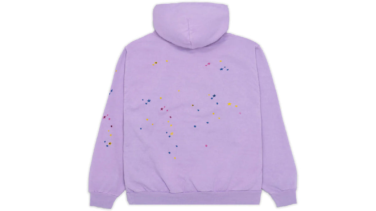 Sp5der Acai Hoodie Purple