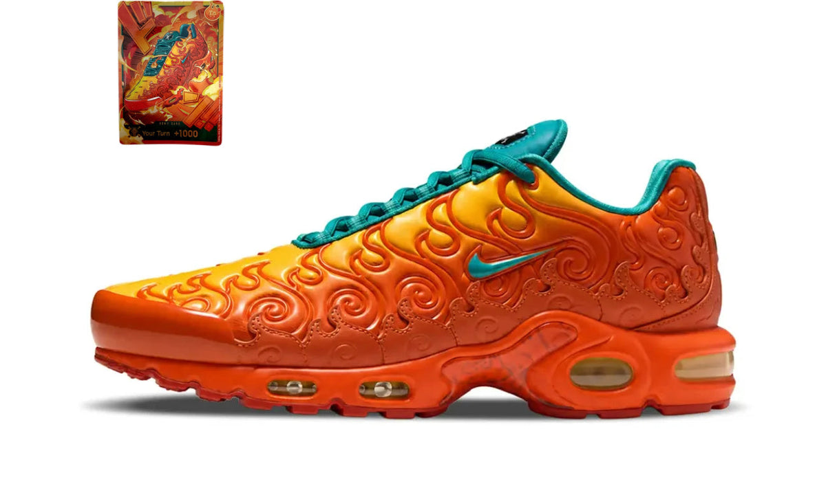 One Piece x Nike Air Max Plus SP “Mera Mera no Mi” (With Promo Card)