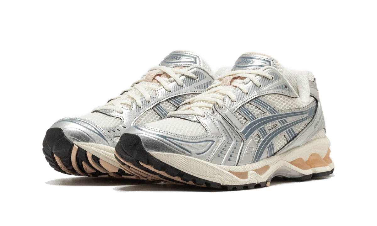 ASICS Gel-Kayano 14 Birch Pure Silver Teal Gold