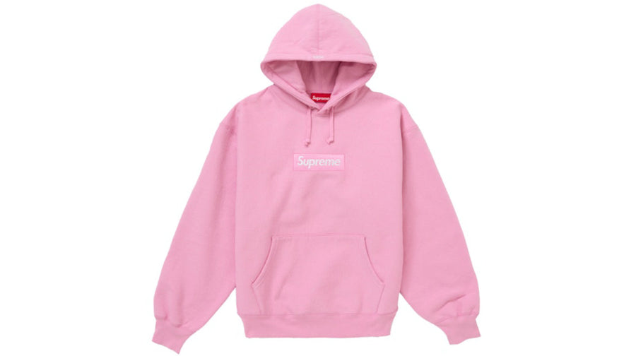 Supreme Box Logo Hooded Sweatshirt Sweatshirt (FW24) Pink