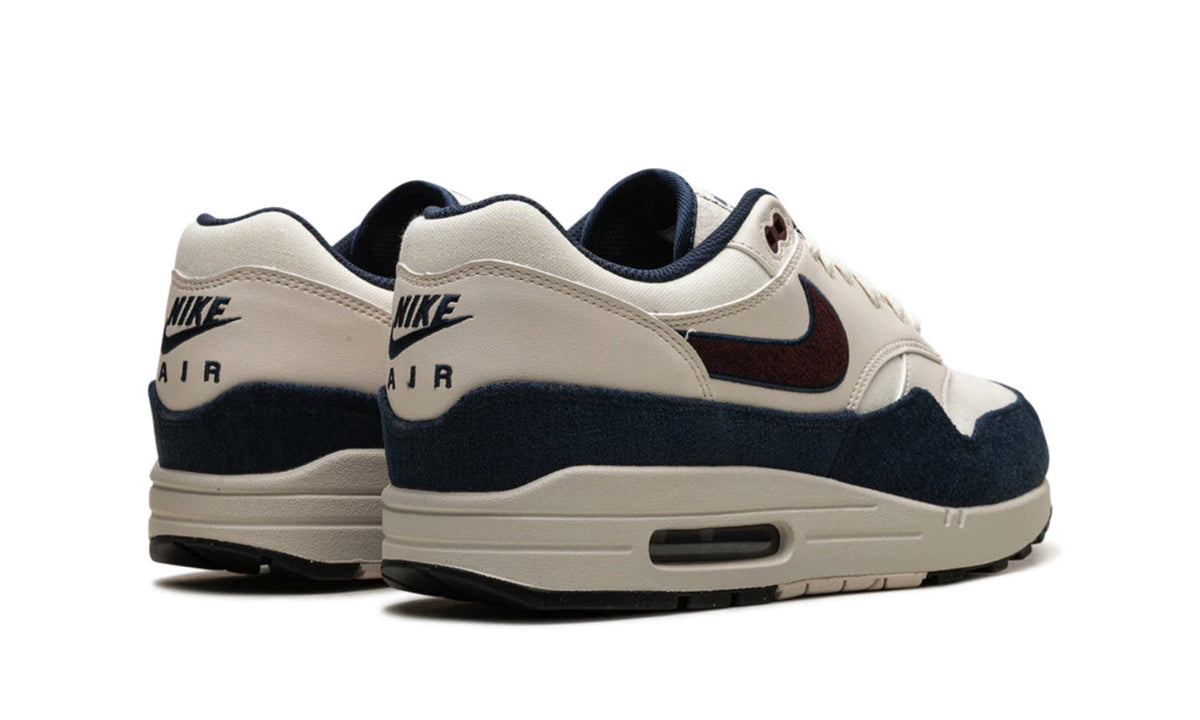 Nike Air Max 1 Coconut Milk Burgundy Crush Navy