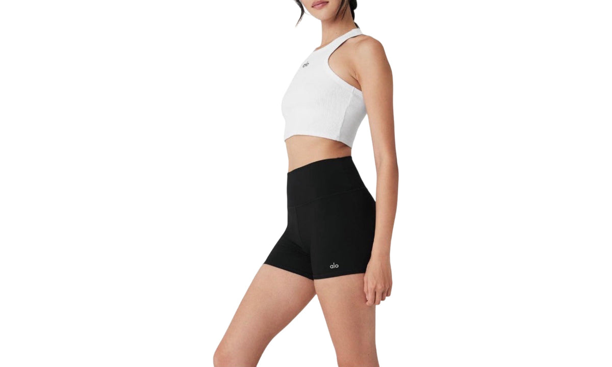 Alo Yoga Crop Tank White