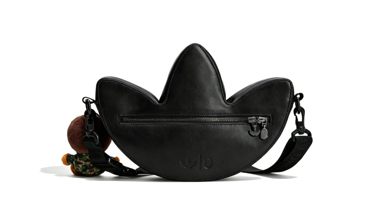 Adidas x BAPE Camo Trefoil Shoulder Bag Black
