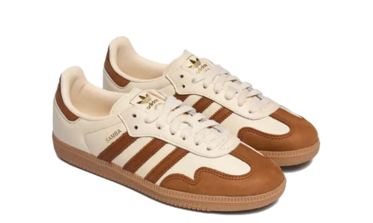 Adidas Samba OG  Wonder White dusky Bronze