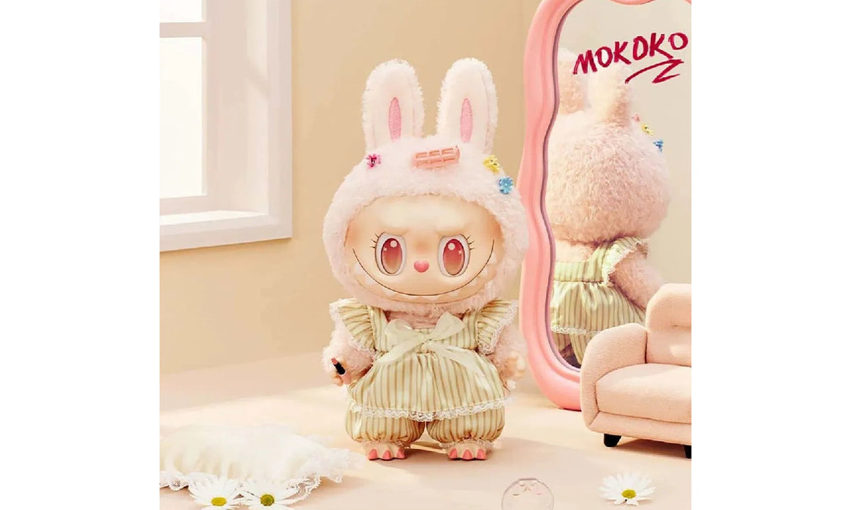 Pop Mart Labubu Mokoko Wake Up Spring Vinyl Plush Doll