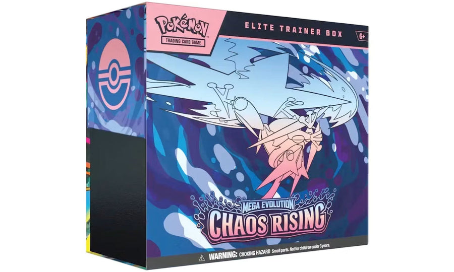 2026 Pokémon Mega Evolution Chaos Rising Elite Trainer Box