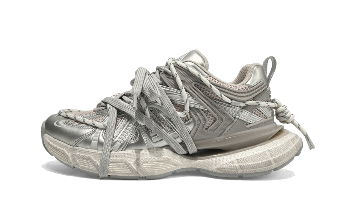 MASON GARMENTS Dazzle Double Laced Chunky Fashion Sneaker